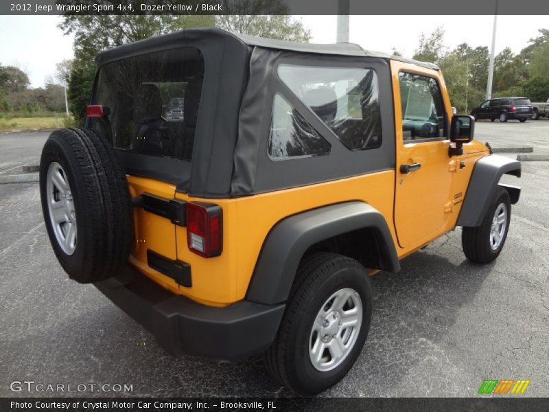  2012 Wrangler Sport 4x4 Dozer Yellow