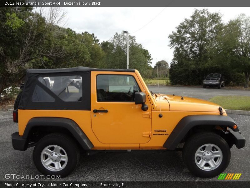  2012 Wrangler Sport 4x4 Dozer Yellow