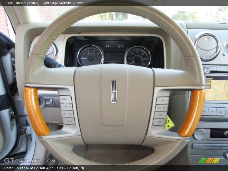 Light Sage Metallic / Sand 2006 Lincoln Zephyr