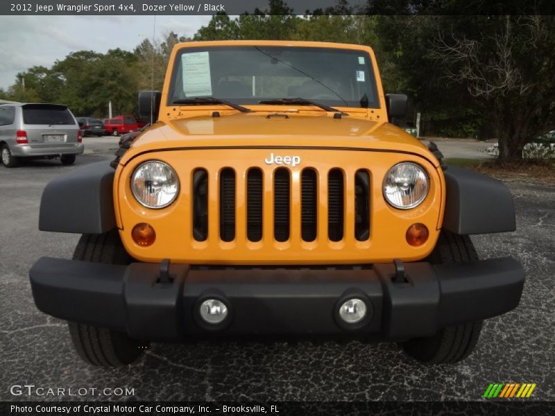  2012 Wrangler Sport 4x4 Dozer Yellow