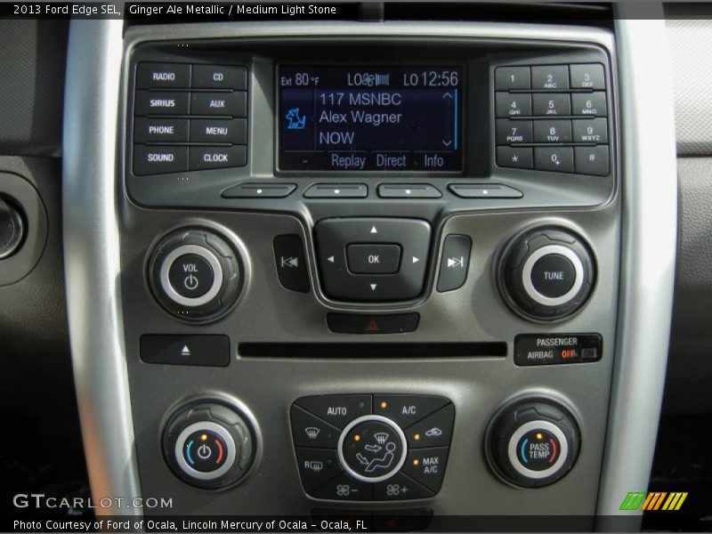 Ginger Ale Metallic / Medium Light Stone 2013 Ford Edge SEL