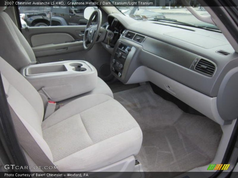 Graystone Metallic / Dark Titanium/Light Titanium 2007 Chevrolet Avalanche LS 4WD