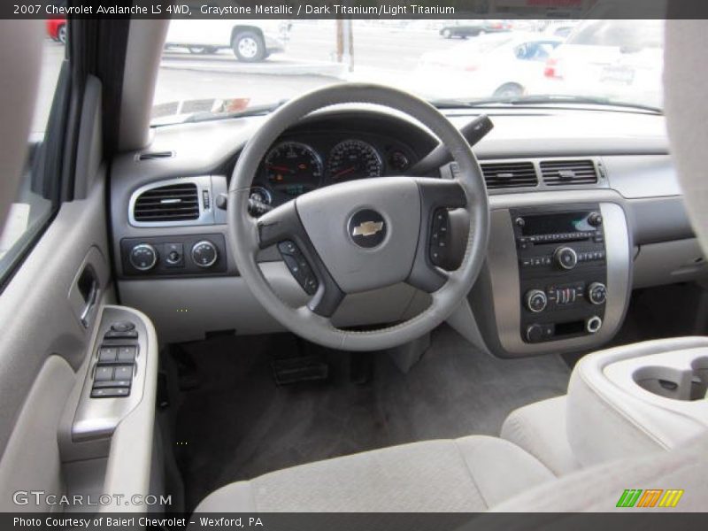 Graystone Metallic / Dark Titanium/Light Titanium 2007 Chevrolet Avalanche LS 4WD
