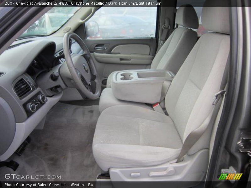 Graystone Metallic / Dark Titanium/Light Titanium 2007 Chevrolet Avalanche LS 4WD