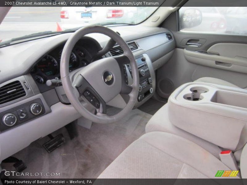 Graystone Metallic / Dark Titanium/Light Titanium 2007 Chevrolet Avalanche LS 4WD
