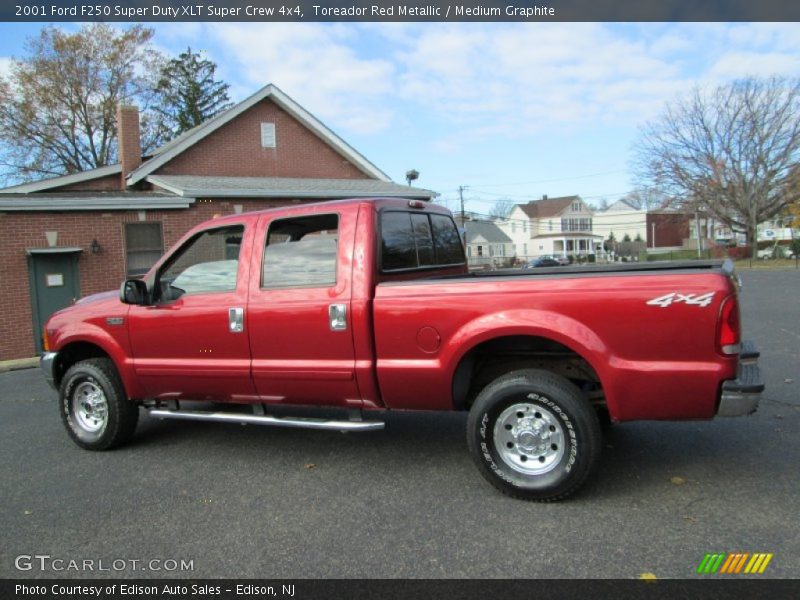  2001 F250 Super Duty XLT Super Crew 4x4 Toreador Red Metallic