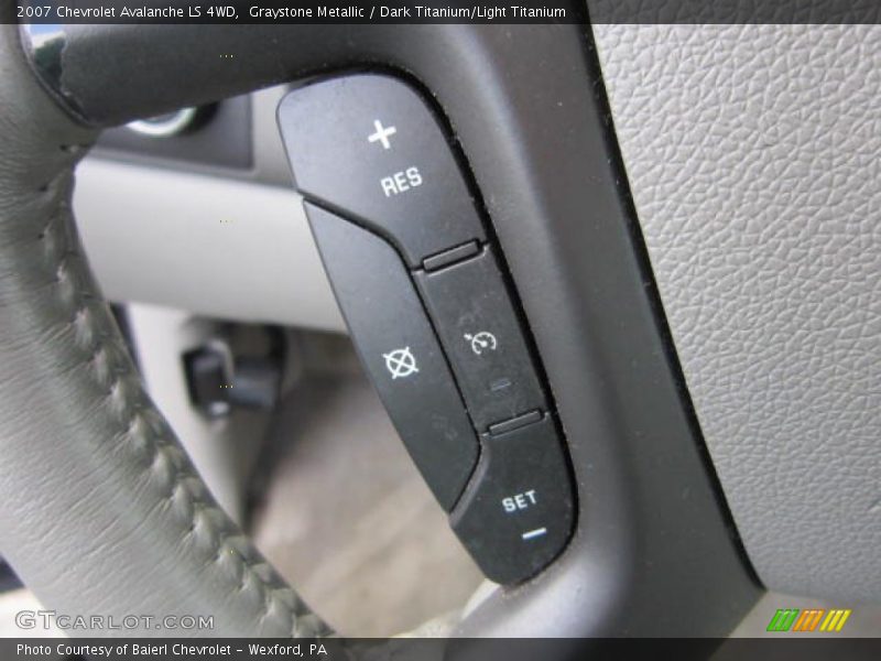 Graystone Metallic / Dark Titanium/Light Titanium 2007 Chevrolet Avalanche LS 4WD