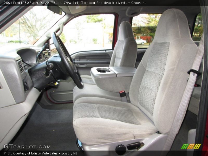 Front Seat of 2001 F250 Super Duty XLT Super Crew 4x4