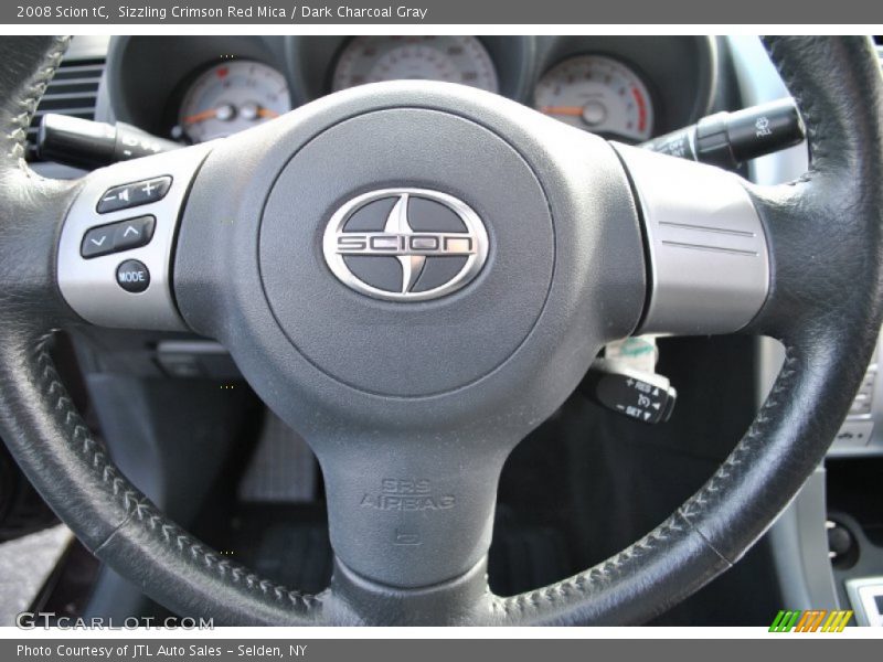 Sizzling Crimson Red Mica / Dark Charcoal Gray 2008 Scion tC