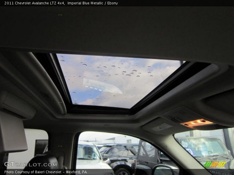 Imperial Blue Metallic / Ebony 2011 Chevrolet Avalanche LTZ 4x4