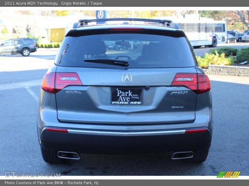 Grigio Metallic / Taupe 2011 Acura MDX Technology