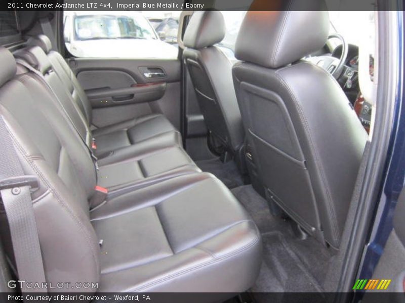 Imperial Blue Metallic / Ebony 2011 Chevrolet Avalanche LTZ 4x4