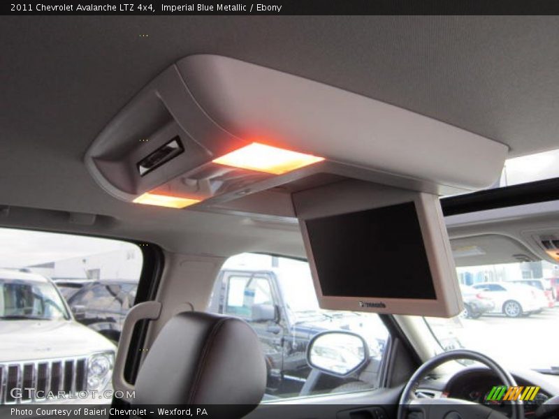 Imperial Blue Metallic / Ebony 2011 Chevrolet Avalanche LTZ 4x4