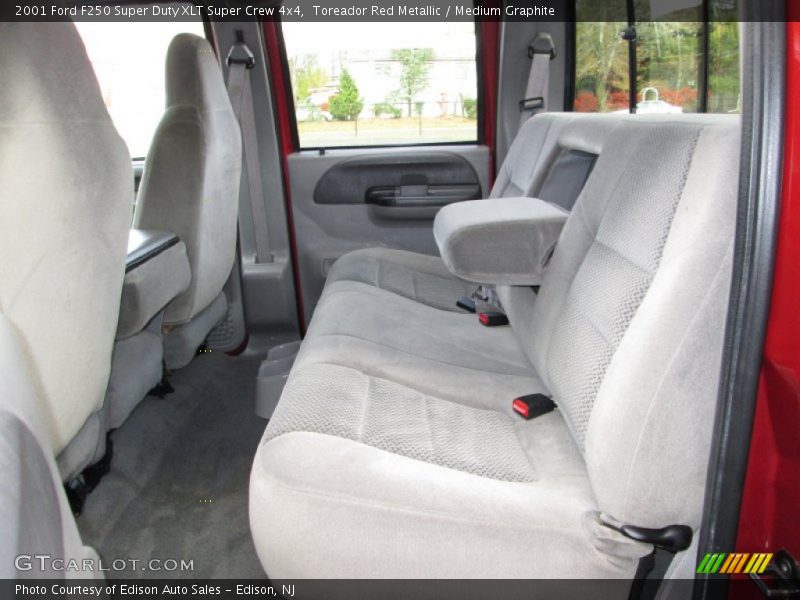 Rear Seat of 2001 F250 Super Duty XLT Super Crew 4x4