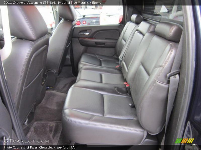 Imperial Blue Metallic / Ebony 2011 Chevrolet Avalanche LTZ 4x4