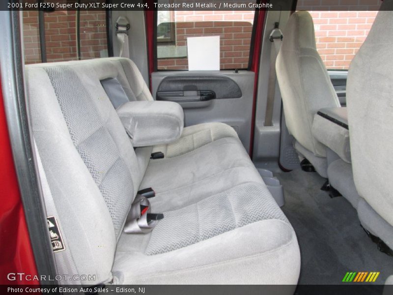 Rear Seat of 2001 F250 Super Duty XLT Super Crew 4x4