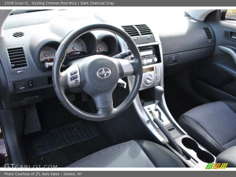 Sizzling Crimson Red Mica / Dark Charcoal Gray 2008 Scion tC