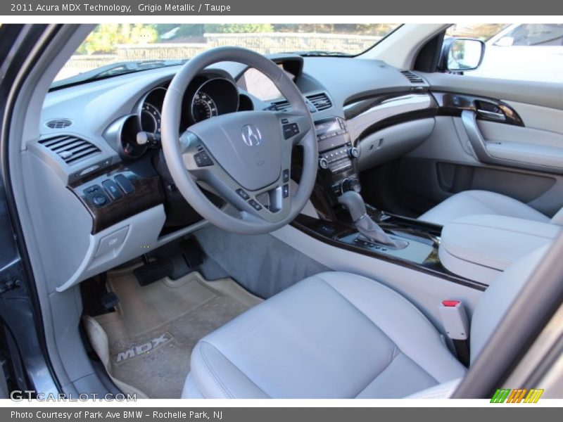 Grigio Metallic / Taupe 2011 Acura MDX Technology