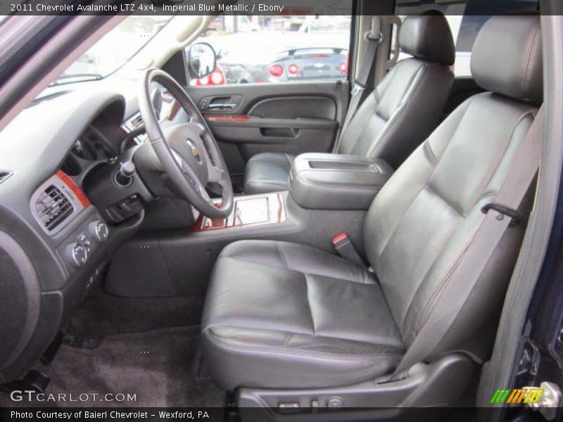 Imperial Blue Metallic / Ebony 2011 Chevrolet Avalanche LTZ 4x4