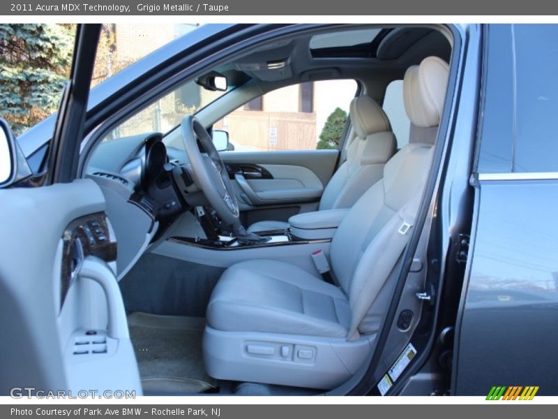 Grigio Metallic / Taupe 2011 Acura MDX Technology