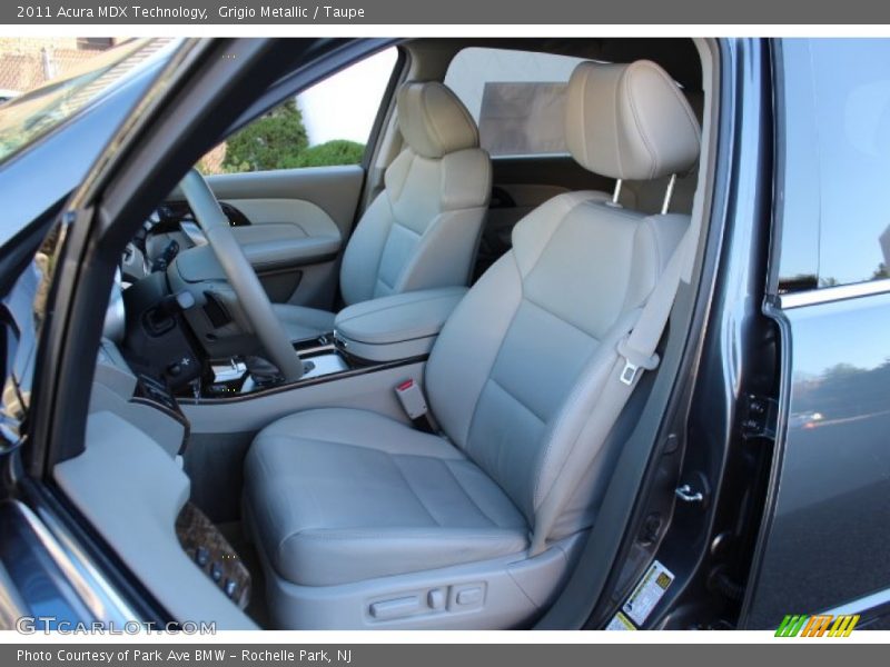Grigio Metallic / Taupe 2011 Acura MDX Technology