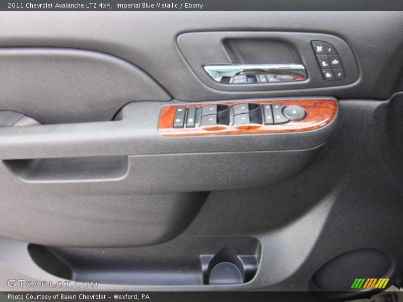 Imperial Blue Metallic / Ebony 2011 Chevrolet Avalanche LTZ 4x4