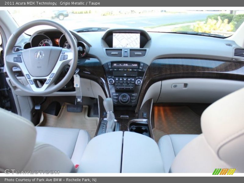 Grigio Metallic / Taupe 2011 Acura MDX Technology