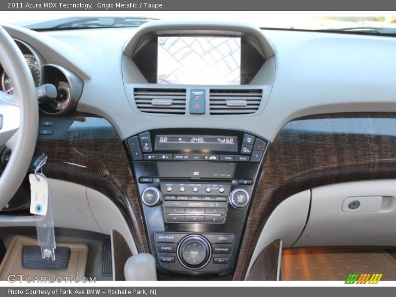 Grigio Metallic / Taupe 2011 Acura MDX Technology