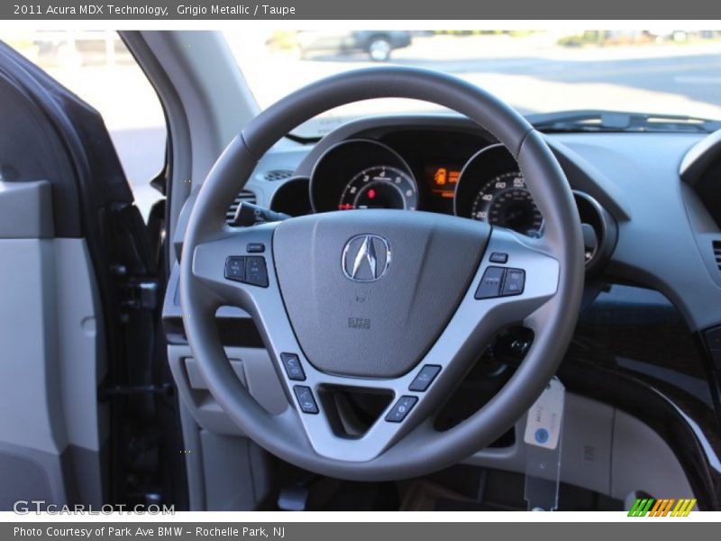 Grigio Metallic / Taupe 2011 Acura MDX Technology