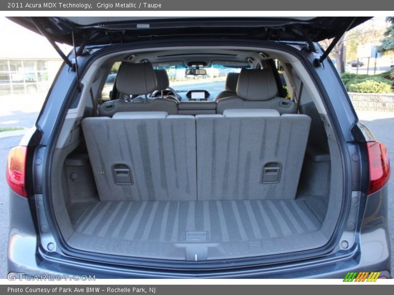 Grigio Metallic / Taupe 2011 Acura MDX Technology