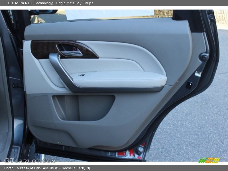 Grigio Metallic / Taupe 2011 Acura MDX Technology