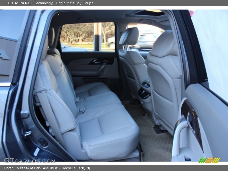 Grigio Metallic / Taupe 2011 Acura MDX Technology