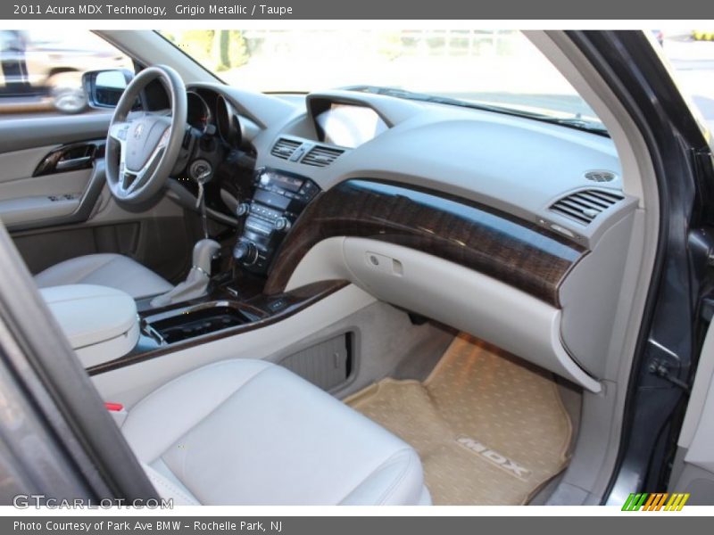 Grigio Metallic / Taupe 2011 Acura MDX Technology