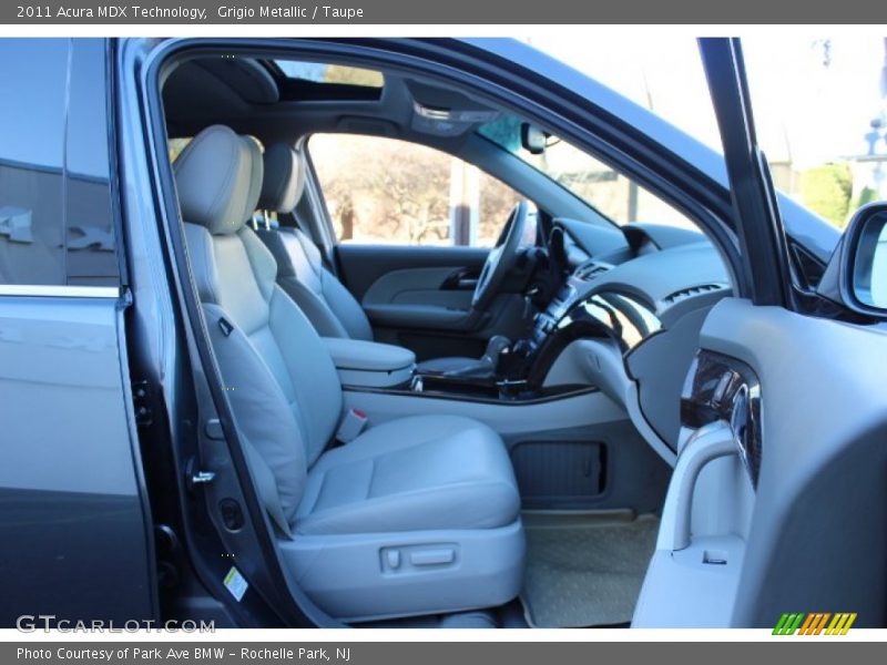 Grigio Metallic / Taupe 2011 Acura MDX Technology