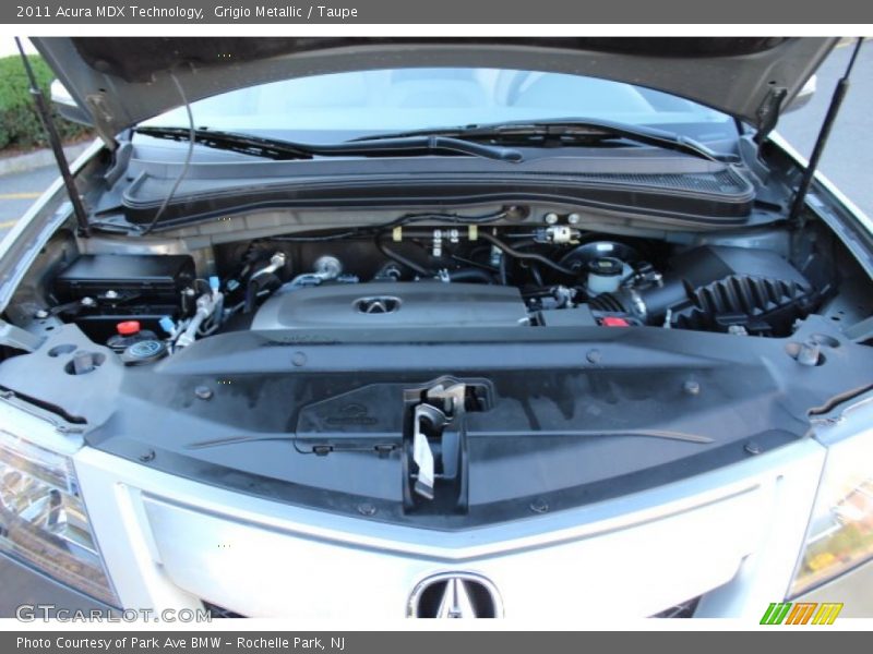 Grigio Metallic / Taupe 2011 Acura MDX Technology