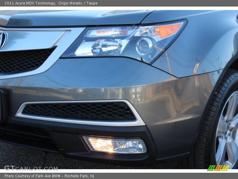 Grigio Metallic / Taupe 2011 Acura MDX Technology