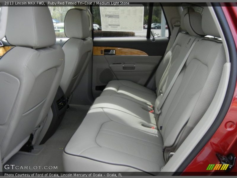 Ruby Red Tinted Tri-Coat / Medium Light Stone 2013 Lincoln MKX FWD