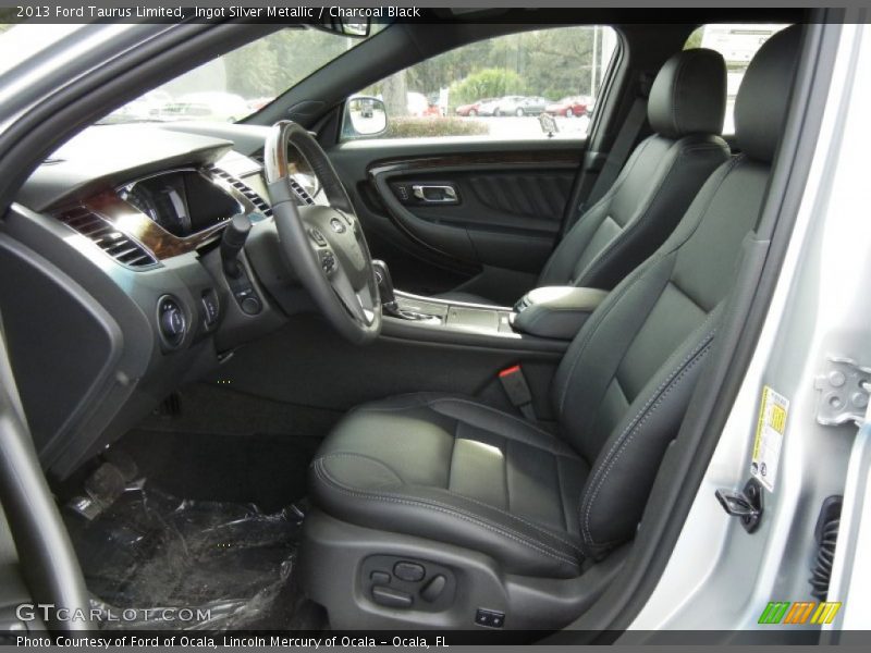 Ingot Silver Metallic / Charcoal Black 2013 Ford Taurus Limited