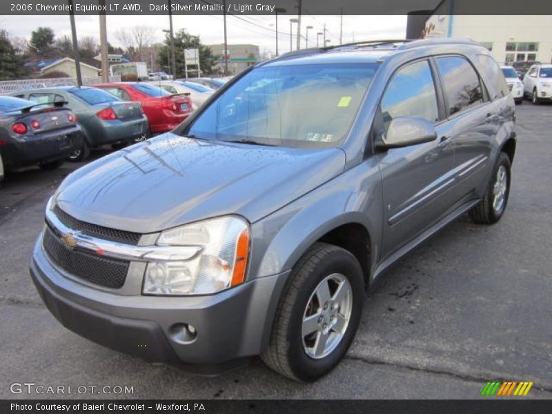 Dark Silver Metallic / Light Gray 2006 Chevrolet Equinox LT AWD