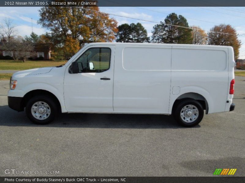 Blizzard White / Charcoal 2012 Nissan NV 1500 S