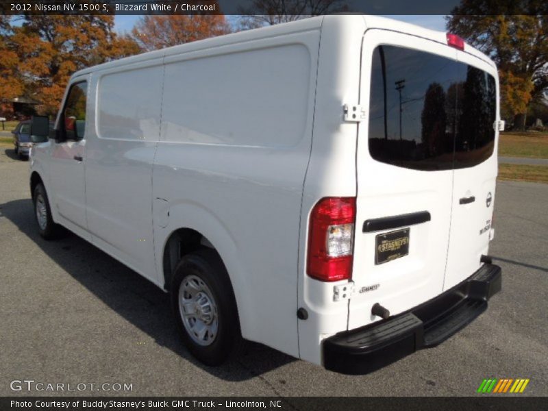 Blizzard White / Charcoal 2012 Nissan NV 1500 S