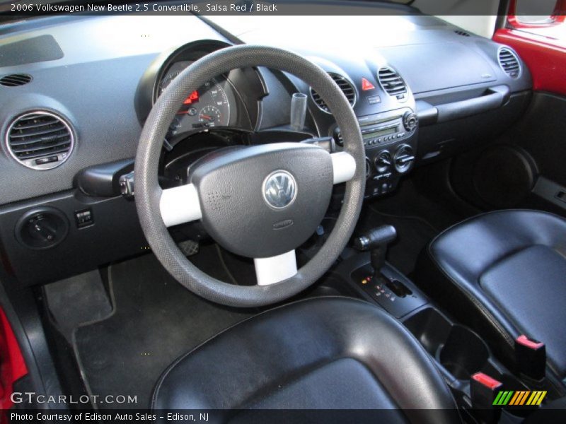 Black Interior - 2006 New Beetle 2.5 Convertible 