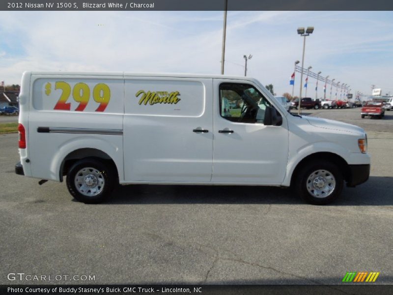 Blizzard White / Charcoal 2012 Nissan NV 1500 S