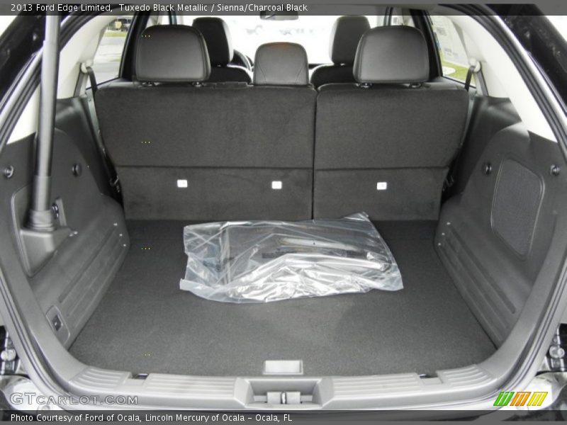 Tuxedo Black Metallic / Sienna/Charcoal Black 2013 Ford Edge Limited