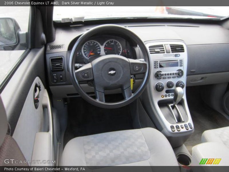 Dark Silver Metallic / Light Gray 2006 Chevrolet Equinox LT AWD