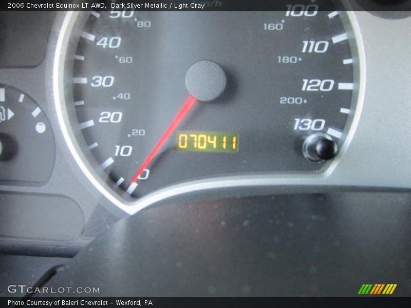 Dark Silver Metallic / Light Gray 2006 Chevrolet Equinox LT AWD