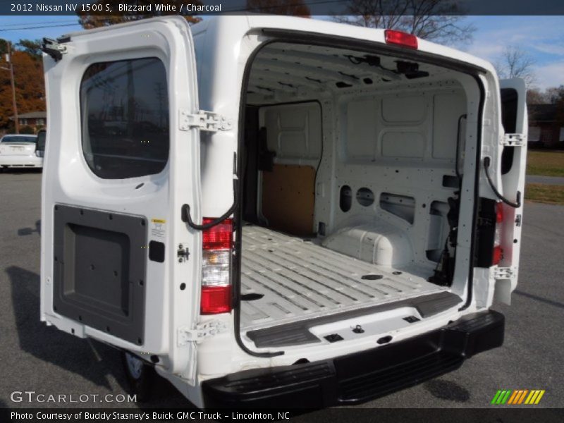 Blizzard White / Charcoal 2012 Nissan NV 1500 S
