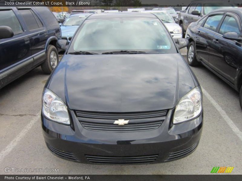 Black / Ebony 2009 Chevrolet Cobalt LT Coupe