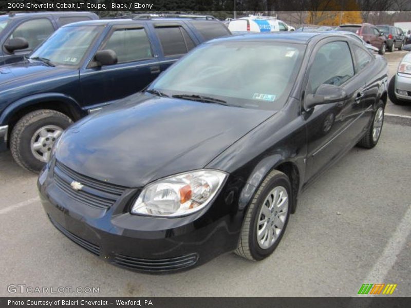 Black / Ebony 2009 Chevrolet Cobalt LT Coupe