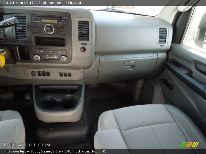 Blizzard White / Charcoal 2012 Nissan NV 1500 S